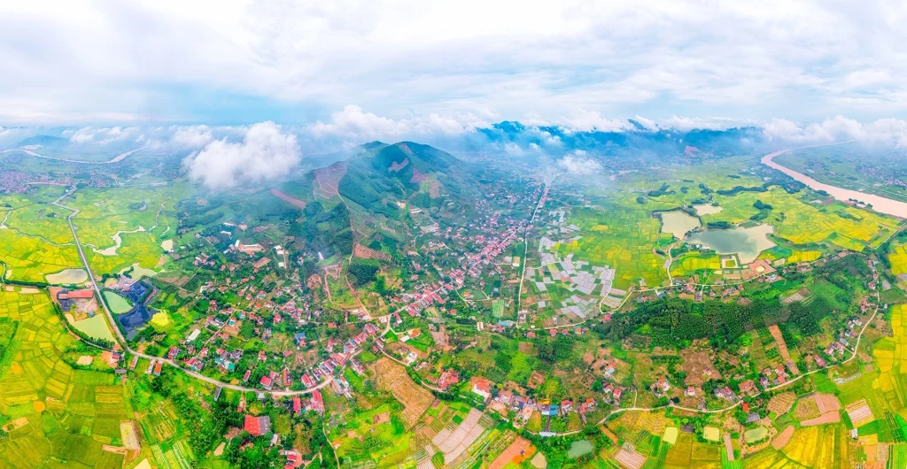 Thời tiết Bắc Giang chia làm bốn mùa rõ rệt